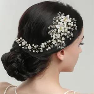 웨딩 혼주 핀 한복뒤꽂이