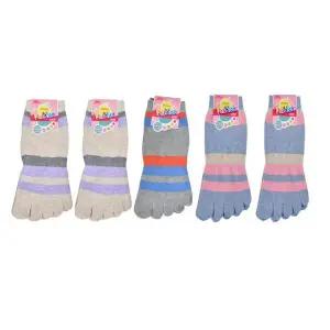 통통 EM419245 튀는 여성 발가락 양말 10족