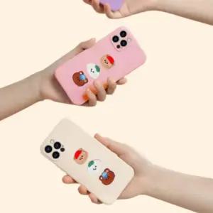 갤럭시S 코튼 굿프렌즈 곰돌이 패치 컬러 소프 24 울트라