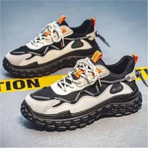 남자 어글리 유니크 키높이 트래킹화 운동화 슬립온 통풍 런닝화 방한화 스타일