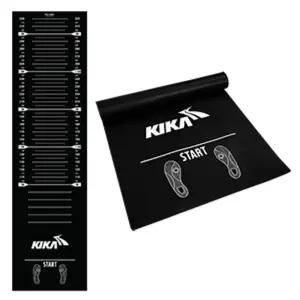 (KSC-A684) 키카 제자리 멀리뛰기 매트 블랙/미끄럼방지/쿠션감/실내외/순발력/측정/숫자기록/학교/체력장