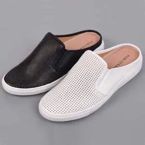 남성 KLW303P3 통풍 펀칭 뮬 슬리퍼 메쉬 블로퍼 발편한 매쉬 슈즈