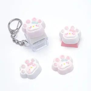 아트박스/앤쥬얼리 고양이 발바닥 젤리 키캡 파츠 키보드 꾸미기 부자재