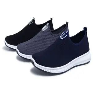 남성스니커즈 슬립온 운동화 워킹화 런닝화 남자 아쿠아 남성 3컬러