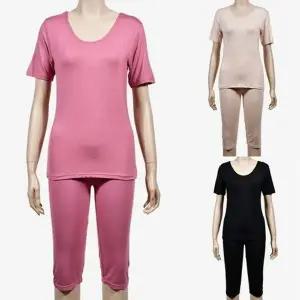 (피엔알)데일리 여성 반팔 상하세트 내의 (KYR-WB93721)