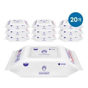 자우버 살균99.9 손소독티슈 50매X20개