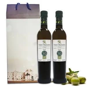 [선물세트] 솔레르로메로 유기농 엑스트라버진 올리브유 500mlx2병(세트)