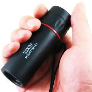 접이식 망원경 10배율 휴대용 콘서트 뮤지컬 준비물고 단망경 미니스코프 옵션인쇄 여행 단만경 스용 고성