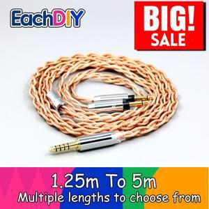 그래핀 7N OCC 차폐 동축 혼합 이어폰 케이블 파이널 오디오 SONOROUS IV VI VIII X D8000  판도 호프 vi L