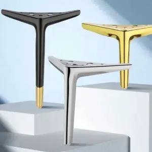 모던 거실장 협탁 수납장 좌식테이블 서랍장 쇼파다리교체 다리 좌탁 브라이트실버