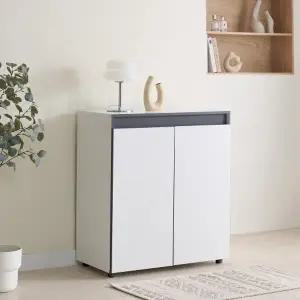 [히트가구] FB101 광폭 다용도 수납장 800 1color (착불)