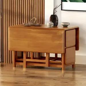 이동식 접이식 테이블 확장형 식탁 탁자 원형 폴딩