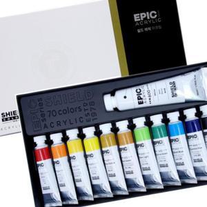 [2개구성] 쉴드 에픽 물감전문가용 20ml 12색 -49480 수채 아크릭 아크릴 EW684812