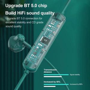 새로운 레노버 SH1 무선 이어폰 블루투스 5.0 칩 HIFI 음질 IPX5 방수 스포츠 헤드셋 마그네틱 넥 밴드 이