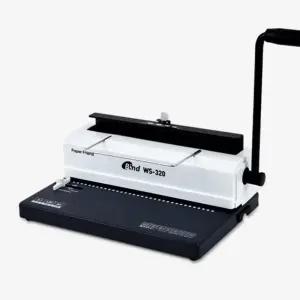 원형천공 와이어링 스프링 제본기 화이트 사무용품 제본재료 책스프링제본기 제본타공기 사무용제본기