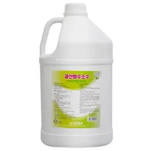 살균 상처 세척 4L 과산화수소수 1개 소독약