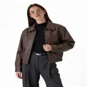 [벨 마르슈][벨 마르슈]  램스킨 NAPPA 클래식 레더 봄버 자켓