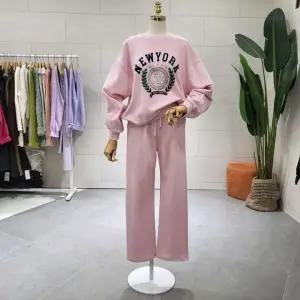 [하프클럽/에잇컨셉]  C24B7FTP019 스타뉴 면쭈리 팬츠세트