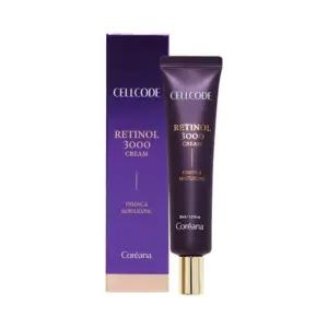 코리아나 셀코드 레티놀 3000 크림 주름개선 스킨케어 레티놀 30ml