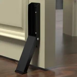 모던 무타공 도어 스토퍼 현관 노루발 말발굽 중문 문발굽 출입문 방문 고정 장치 슬라이딩 스톱퍼 문 받침