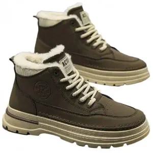 남성용 겨울용 털 안감 워커 부츠 캐주얼 운동화