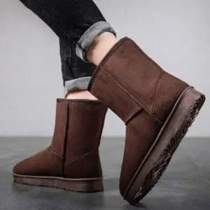 남성용 방한 워커 부츠 털안감 겨울용 방한화 발열