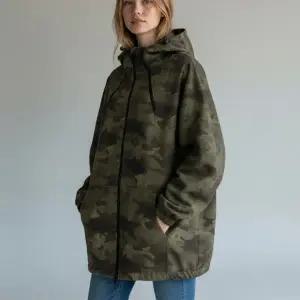 남녀공용 후드 점퍼 폴리 집업 카모플라쥬 남녀공용 카모 자켓 봄가을 오버핏 간절기 여성