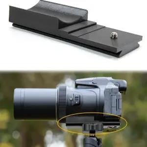 니콘 P1000/1100용 퀵 릴리스 플레이트 안정성 향상 P1000 액세서리용 호환되는 아르카 스위스 마운트