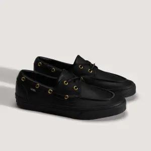 [롯데백화점]반스 2-아일렛 보트 슈 레더 블랙 VN000Z11CJK