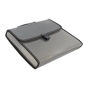 손잡이 아코디언 포켓 파일 파일철 파일첩 플라스틱 케이스 대용량 서류 파우치 A4용지 도큐먼트 가방