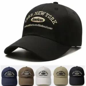 자수 야구 모자 볼캡 길이조절 남녀공용 데일리 캡 트렌디 스트릿