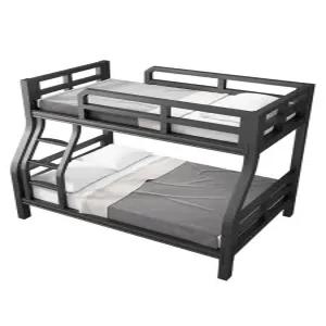 성인용 2층 침대 철제 인테리어 공간 기숙사 원룸 소형 싱글 벙커 룸메이트 학생용 합숙소