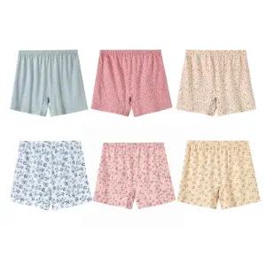 나나코모노 여자면팬티 트렁크팬티 여자속옷 드로즈 네모팬티 사각팬티 여성팬티 편안한팬티 시니어