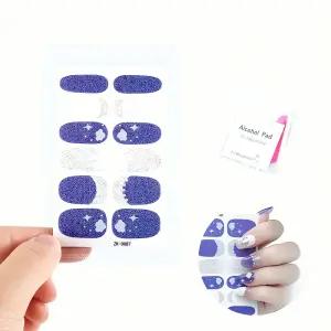 네일 아트 스티커 ZK0087 디자인 손톱 장식 컬러 용 지문 방지 소품 뷰티