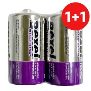 벡셀 1+1 망간건전지 C형 1.5V(2P) 가스렌지 R14 완구/건전지/대형/가정용/C타입/전지/다용도/망간/밧데리