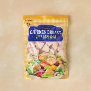 [노브랜드][냉동] 큐브 닭가슴살 (1,000g)