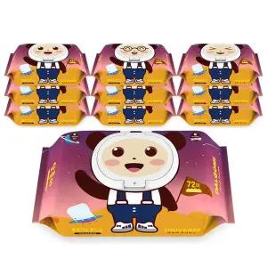 달곰이 유니버스 물티슈 72매X10팩