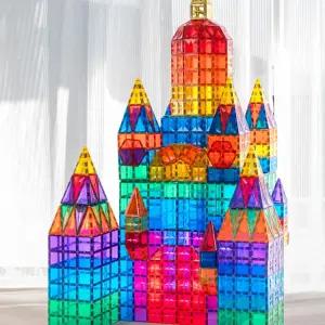 정토이즈 제이맥타일즈 마블런 자석 블럭 볼런 유아 어린이 장난감 컬러 108p 유치원 어린이집