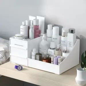 모던 화장품정리함 화장대정리함 메이크업 정리대 (3color)