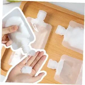 휴대용 화장품 소분 튜브 파우치 손 세정제 크림 로션 여행 용기 3종 사이즈