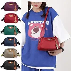 여성숄더백 패브릭 레이어 미니 크로스백 ELG-072