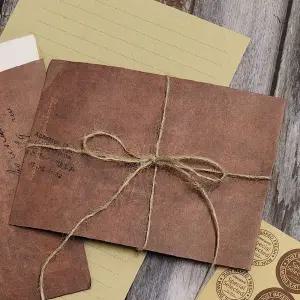 고급편지지 봉투 감성편지지 고급 세트 빈티지