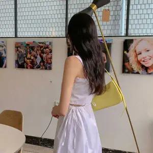 슬림한 JBC266Z7 여성 무지 미니 숄더백 바게트백 3컬러 데일리