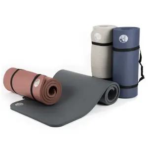 NBR 요가매트 20mm TUV 안전인증 보관스트랩 고밀도 발포층 트랜디 컬러