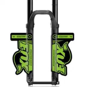 자전거 산악 프론트 전면 포크 스티커 장식 폭스 로고 쇼크 업소버 색상 변경 긁힘 방지 방수