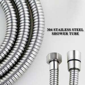 유연한 샤워 호스 욕실 액세서리 크롬 로즈 골드 블랙 그레이 브러시 브러쉬드 니켈 강화 스테인레스 스텐