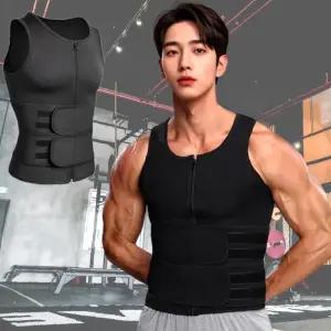 자세보정 헬스용품 허리보호대 보정조끼 남녀공용 허리지지나시 복부 2중밴드 바디쉐이퍼