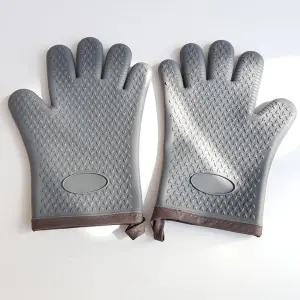 주방장갑 실리콘 내열 사용 전자렌지 안전 2p 오븐 방수 다용도