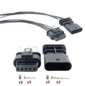 5핀 1-1718806-1 4F0 973 705 2141520 VW Audi 용 자동차 전기 커넥터 방수 공기 유량계 센서 플러그