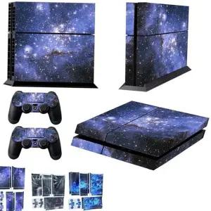 ps4 보호 필름 플레이스테이션4 스크래치방지 컨트롤러 ps4 스티커 본체 액세서리 비디오 게임 먼지